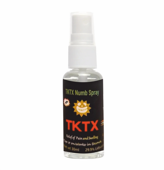Spray Anestésico Tópico TKTX 30ml - Pele Aberta - Lidocaína 10%