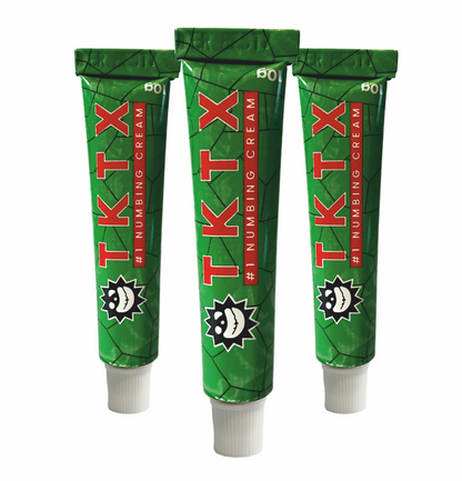 3 Pcs Pomada Anestésica TKTX Verde 80% - Deep Numb.