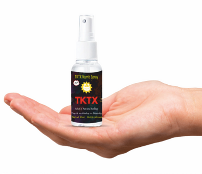 Spray Anestésico Tópico TKTX 30ml - Pele Aberta - Lidocaína 10%