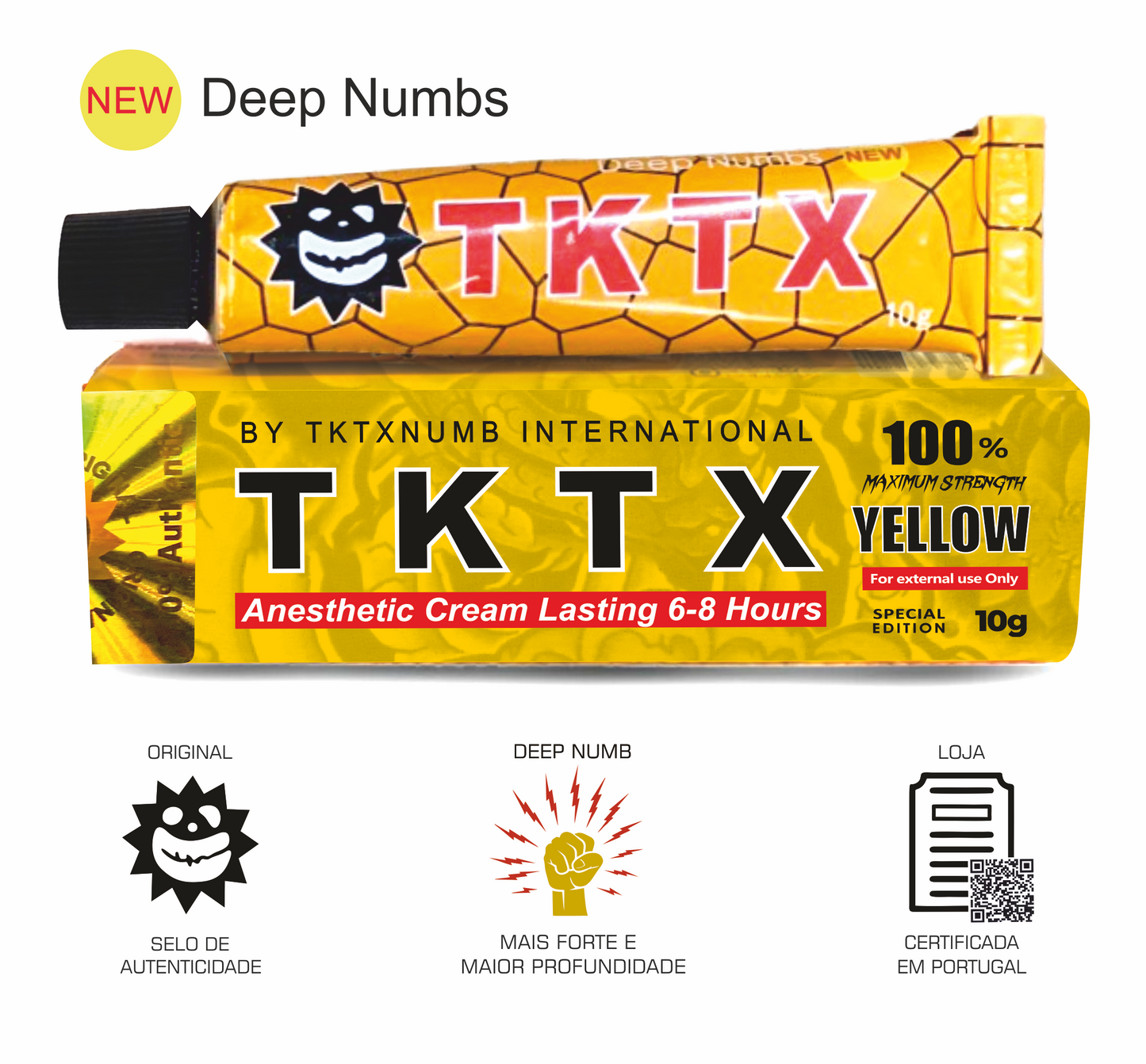 Pomadas TKTX 100% Força Máxima | ATACADO